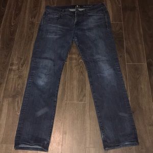 Seven Jeans - great shape! W34 original hem at 32”